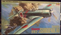20230828 Kawanishi N1K2-J ShidenJai 1:48 Hasegawa.jpg