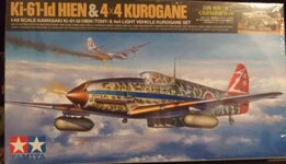 20230828 Kawasaki Ki-61-Id Hien & 4x4 Kurogane 1:48 Tamiya.jpg