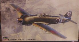20230830 Kawasaki Ki-100-I Otsu 1:48 Hasegawa.jpg