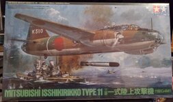 20230901 Mitsubishi G4M1 Isshikirikko type 1 1:48 Tamiya.jpg
