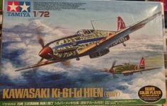 20230925 Kawasaki Ki-61-ld Hien silver plated 1:72 Tamiya.jpg