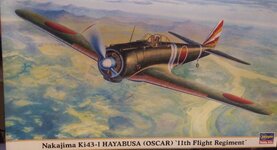 20231106 Nakajima Ki-I Hayabusa 11th Flight Regiment 1:48 Hasegawa.jpg