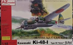 20231127 Kawasaki Ki-48-I type 99 Sokei 1:48 AZ Models.jpg