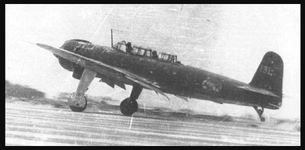 Nakajima B6N2 model 12 Kikusui Butai Tenzan Tai Japan 1945.png