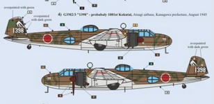 Mitsubishi G3M2:3 1081st Kokutai 1945.png