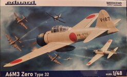 20231212 Mitsubishi A6M3 type 32 Weekend 1:48 Eduard.jpg