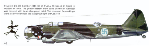 Finnish Ilyushin DB-3M 'DB-13' of PLeLv 46 at Kemi 1941.png