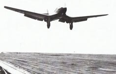 (A LN40 comes in for a test landing aboard Bearn several weeks before the start of WWII.).jpg