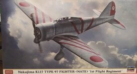 20240106 Nakajima Ki-27 type 97 fighter '1st Flight Regiment' 1:48 Hasegawa.jpg