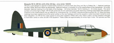 Mosquito FB VI 'HR130' No.235 Squadron 1944-1945.png
