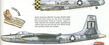 North American RB-45C Tornado '48-013' 'Stateside' 91st SRW Japan 1952.png