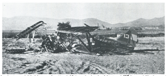 Destroyed GE-23 'No.13' of 2nd Escuadrilla, 71 Grupo at Vilajuiga AF, Catalonia 1939.png