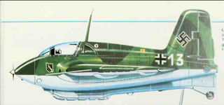 Me-163B-1a Komet '13' of II:JG 400 1945.png