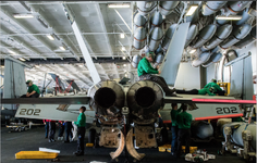 F:A-18E Super Hornet (VFA-14 : CVW-9) embarked on USS John C. Stennis (CVN 74) - January 2016 ...png