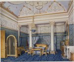 Interiors of the Winter Palace. The Bedchamber of Empress Alexandra Fyodorovna - OR-14384.jpg
