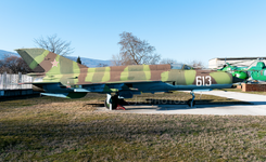Bulgaria AF Mikoyan-Gurevich MiG-21M Fishbed J 2022 JETPHO.png