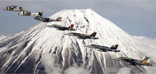 aircraft of CVW-5 over Mount Fuji, Japan  April 2007 SEAOROG.png