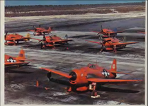 Grumman F6F-3K Hellcat drones at NAS Atlantic City, JN 1946 of Operation Crossroads USNAVY.png