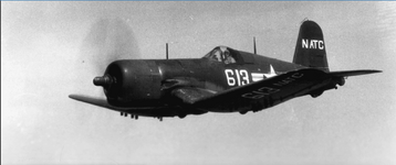 Vought F4U 4 Corsair NATC White 613 BuNo 81613 10 Aug 1948 ASISBIZ.png