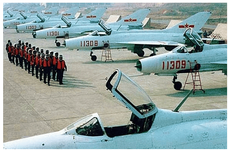 Chengdu J-7IIH Mig-21 9th Air Division Fishbed-H 1990's.png