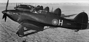 Nightfighter Hurricanes RAF No30.Squadron 'H Z4204' Egypt, Suez Canal ASISBIZ.png