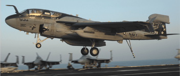 EA-6B Prowler (VAQ-135 : CVW-11) embarked on USS Nimitz (CVN 68) - October 2009 SEAORG.png