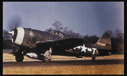 P-47D-10 Thunderbolt '4275137' of the 56th Fighter Group. Pilot-Lt. George Lovett.png