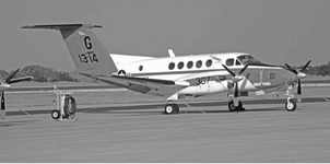 Beech TC-12B '13-14' of VT-36 January 2008 at NAS Corpus Christi Texas AMEER.png