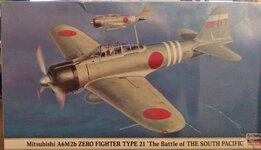 20240301 Mitsubishi A6m2b model 21 'Battle of the South Pacific 1:48 Hasegawa.jpg