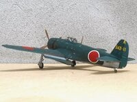 Kawanishi N1K2-J ShidenKai, 343 Kok, 301 Hik, Matsuyama, mars 1945, 1er Mtre S. Sugita_5.JPG