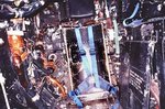Navigator's take-off seat - Note, no ejector seat for the nav..jpg