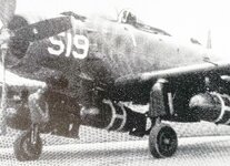 7 - AD-4Q with a 1000lbs bomb cage attachment on Belly Rack - Detail Pag 24 in Detail & Scale ...jpg