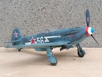 Yakovlev Yak-3, Normandie-Niemen, Sterki, octobre 1944, Asp. G. Lemare_3.jpg