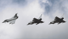 Eurofighter EF-2000 Typhoon FGR4 Unlike the leader, the numbers 2, ZK378 and 3, ZK425 wear the...png