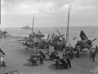 Fairey Barracuda torpedo bombers and Vought Corsair fighters on HMS Formidable DEST.png