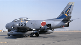 North American RF-86F Sabre 501 Hikotai 1973 AIRH.png