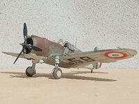 Curtiss Hawk H75A-2, GCI-5, 1 escadrille, Suippes, janvier à juin 1940, Lt E. Marin La Meslée_5.jpg