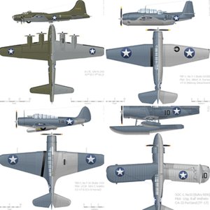 The Battle of Midway aircraft