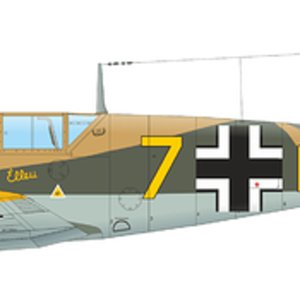 Oblt Viktor Bauer Bf-109f-4
