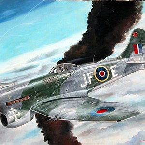The Hawker Tempest of Free French Ace Pierre Clostermann. by Lou Drendel
