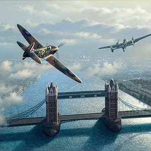 The Battle of Britain by unknown artist