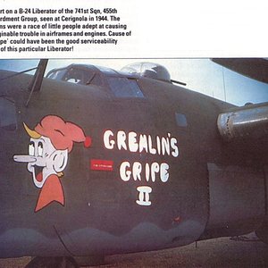 Colour nose art of B24