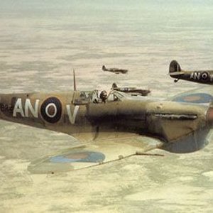 Spitfire VB,s with the Desert Air Force.