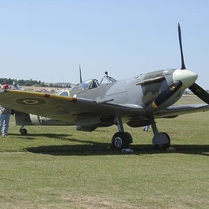 A Spitfire Mk LF.Vb at Duxford, UK 2003