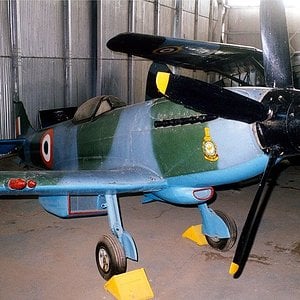 A Supermarine Spitfire MkXVIII of the I.A.F
