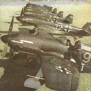 A Staffel of Heinkel He 100 Fighter's