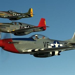 P-51B and D Mustangs
