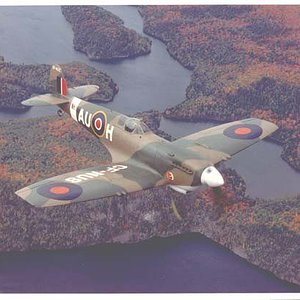 Clipped wing Spitfire