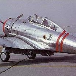 Seversky P-35 (parked)