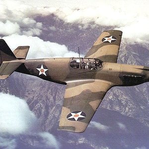P-51B Mustang (early Version- early camo)